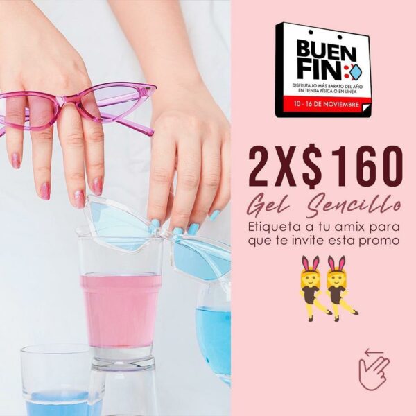 Gel Sencillo 2 x 1
